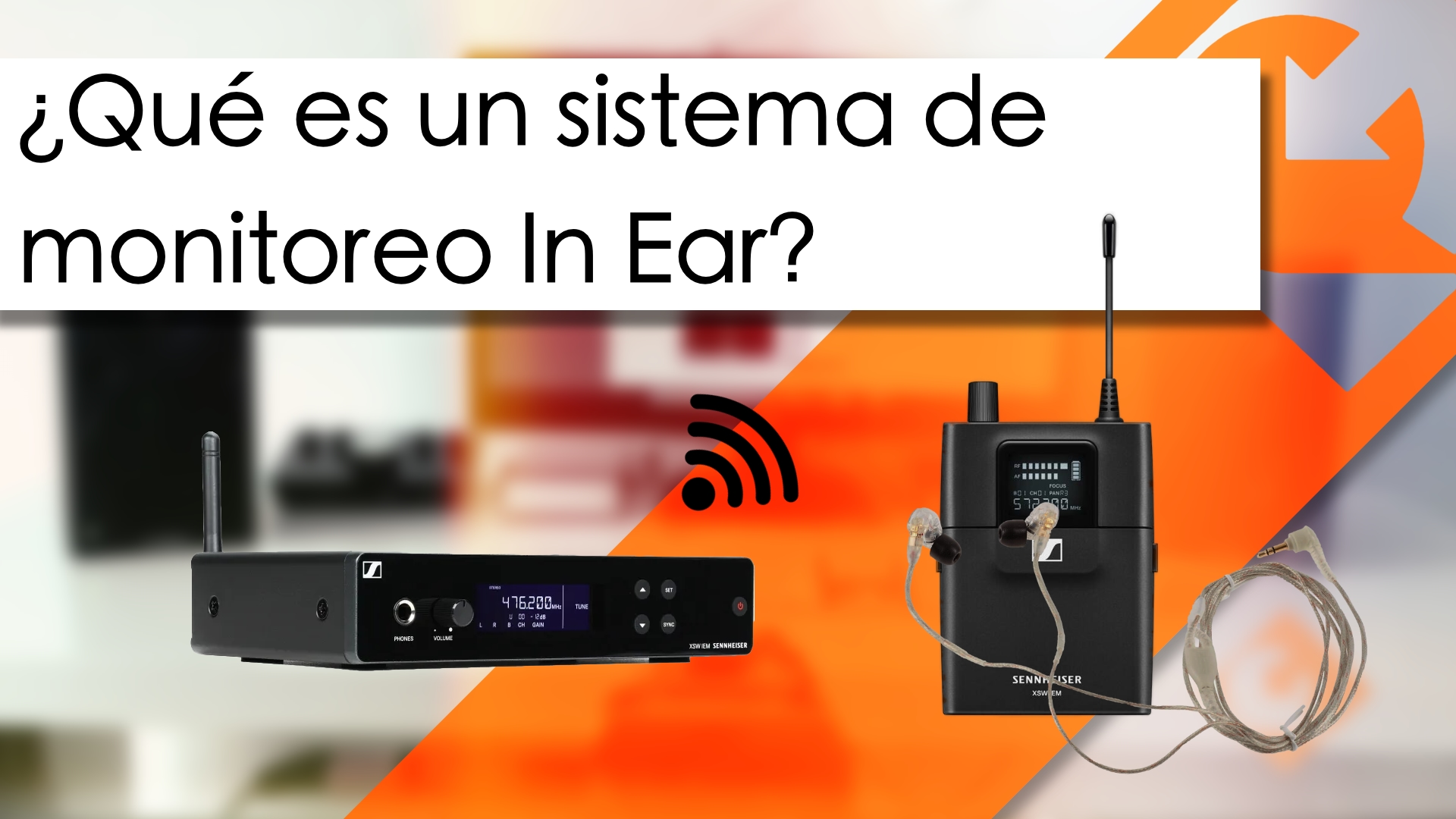 ¿Qué es un sistema de monitoreo In Ear?